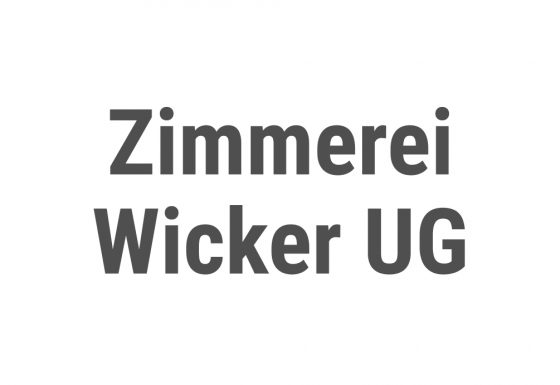 Zimmerei Wicker UG